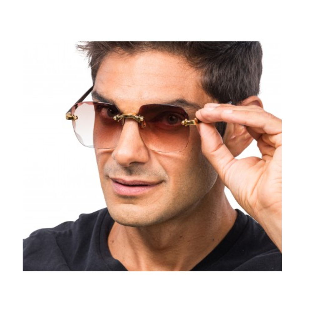 Lunettes sans monture 3 couleurs