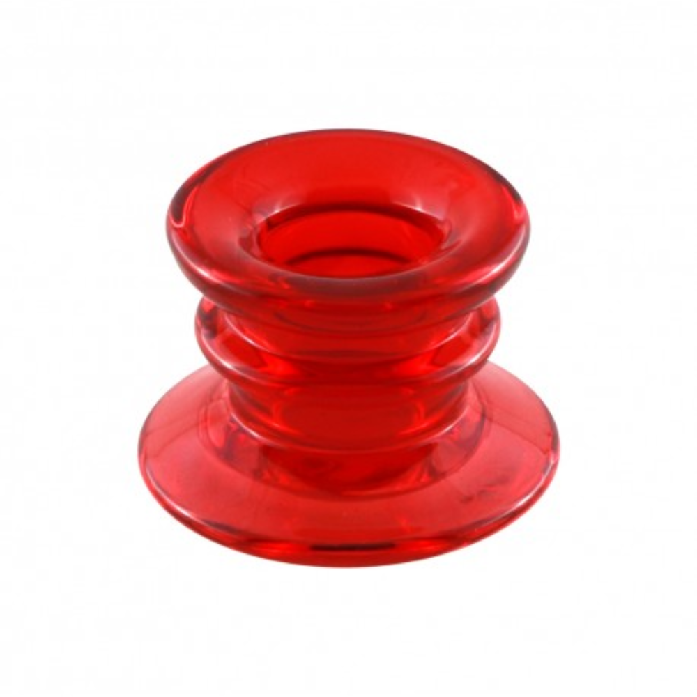 Bougeoir rouge