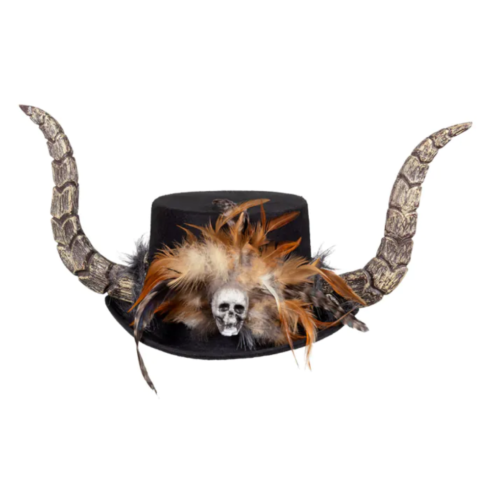 Chapeau vodoo cornes