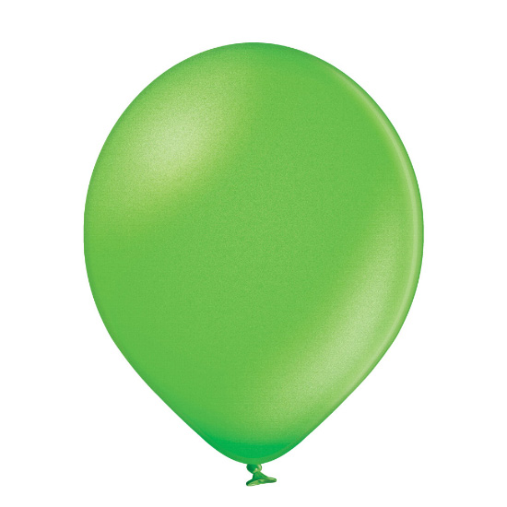 Métallique ballon vert