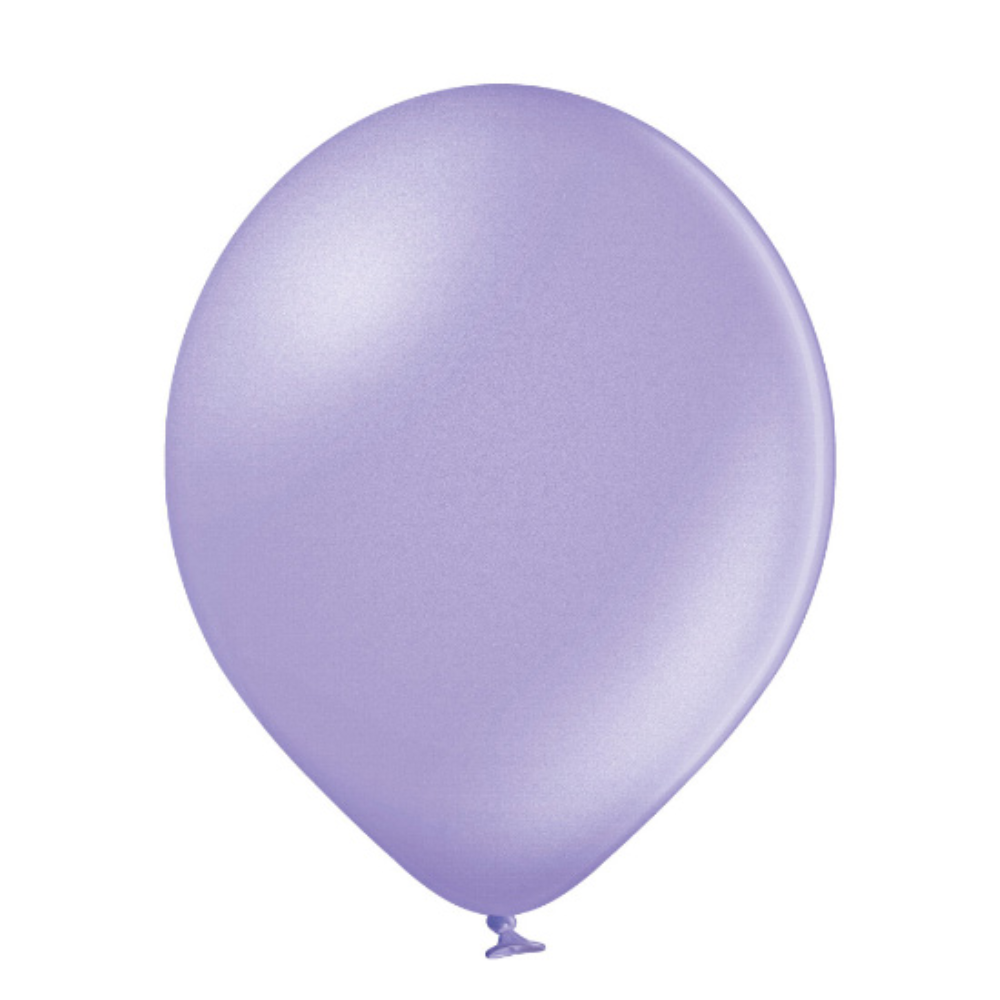 Métallique ballon violet