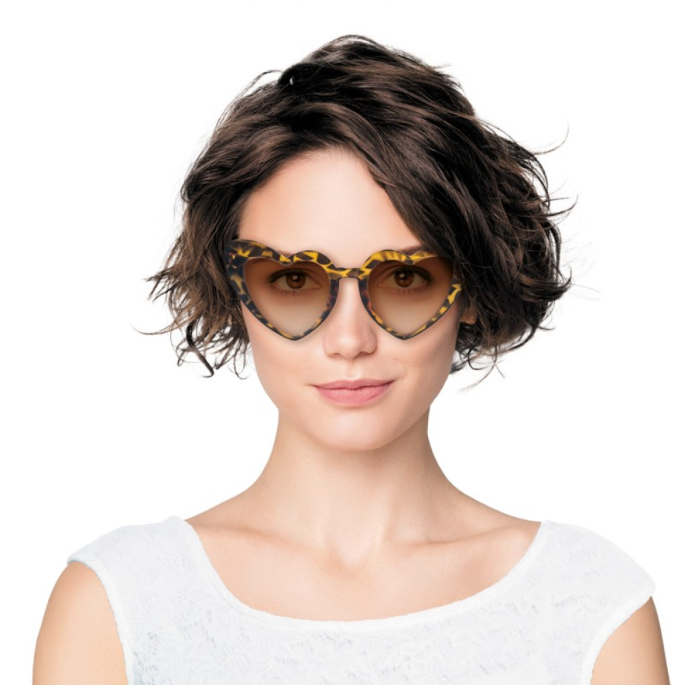 Lunettes cœur (4 couleurs)