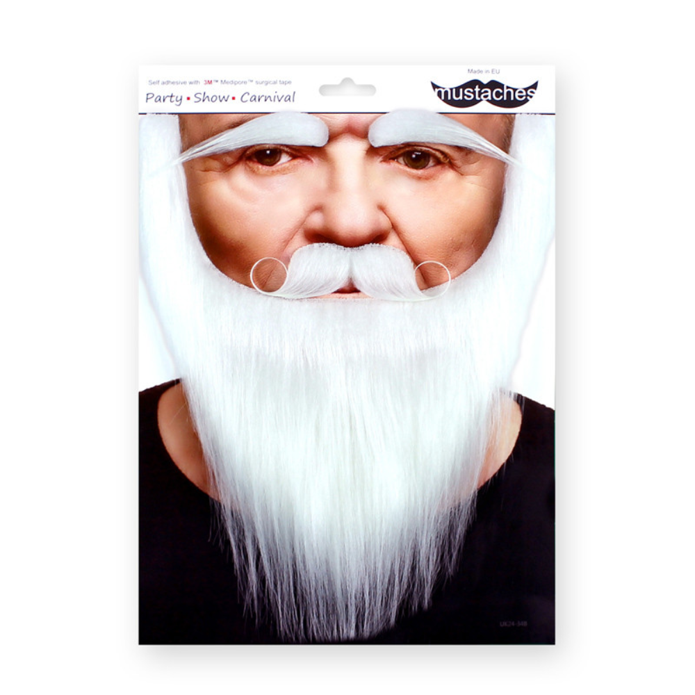 Barbe, moustache et sourcils