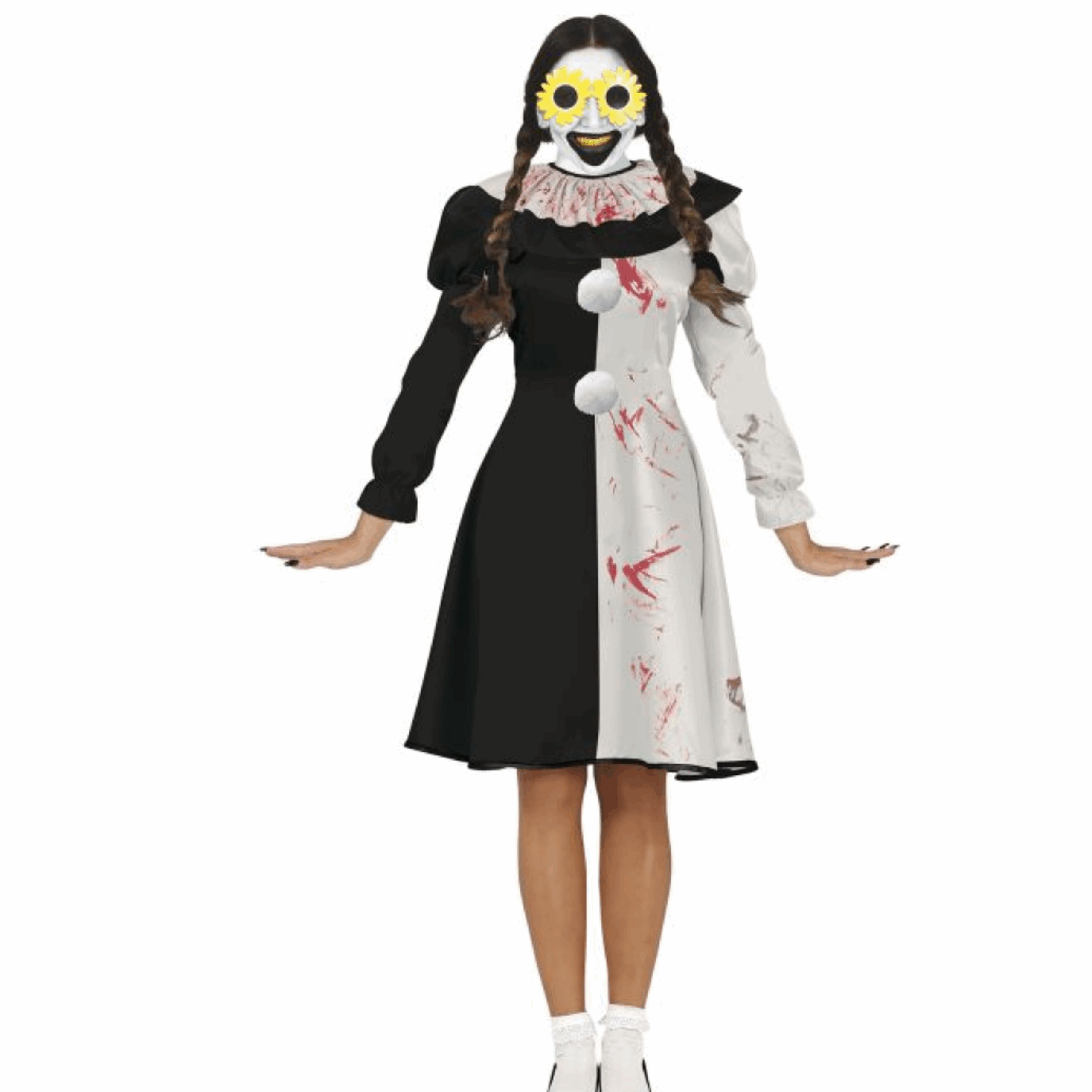 Clown terreur femme