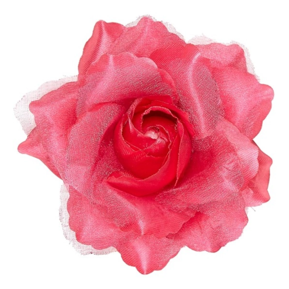 Clip cheveux rose rose