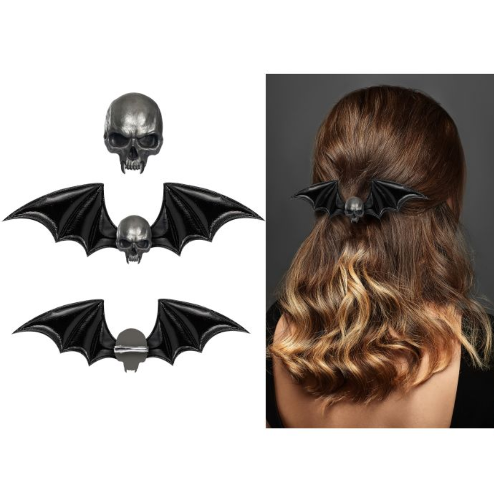 Pince cheveux chauve-souris