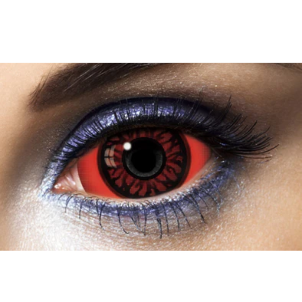 Lentilles sclera Halloween