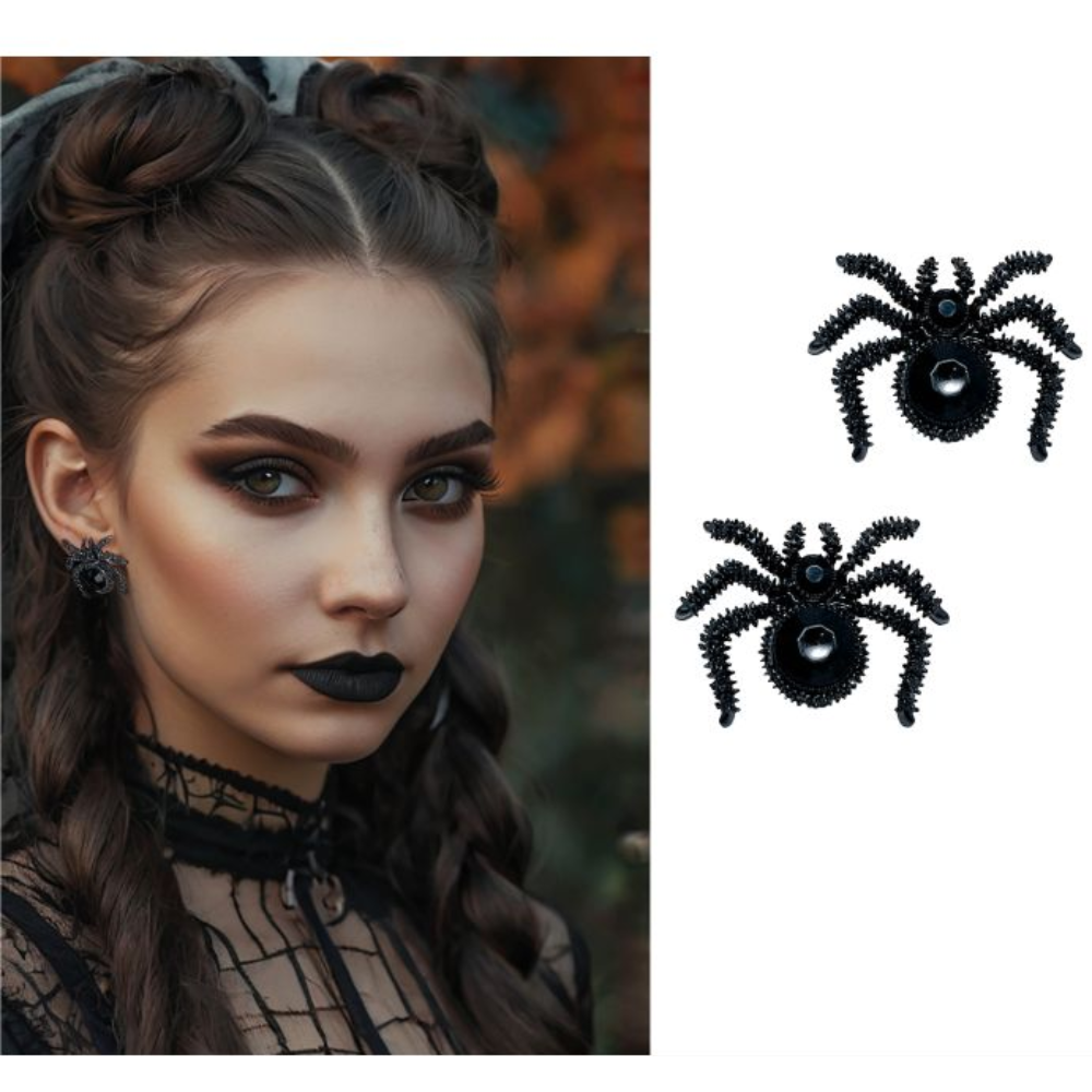 Boucle d'oreille araignée