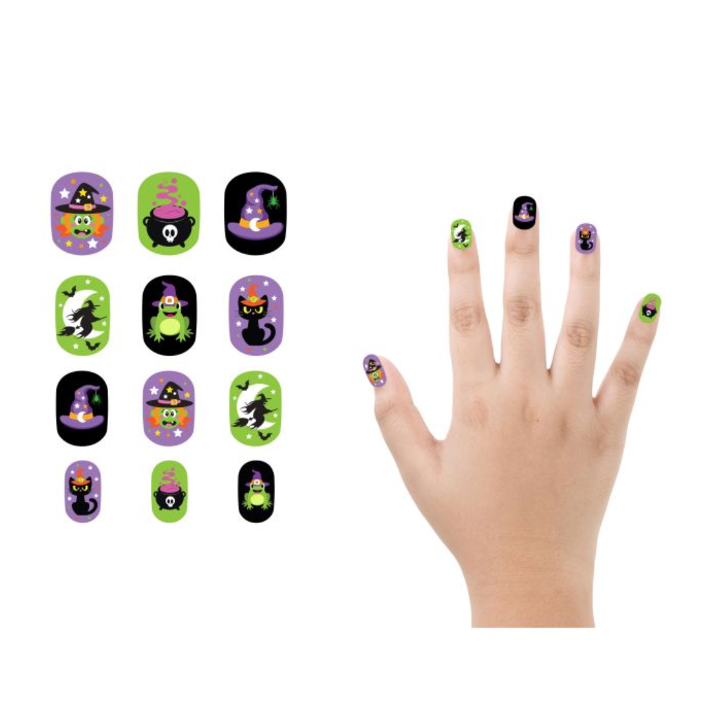Faux ongle enfant sorcière