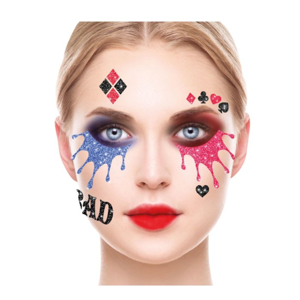 Stickers glitter Harley Queen