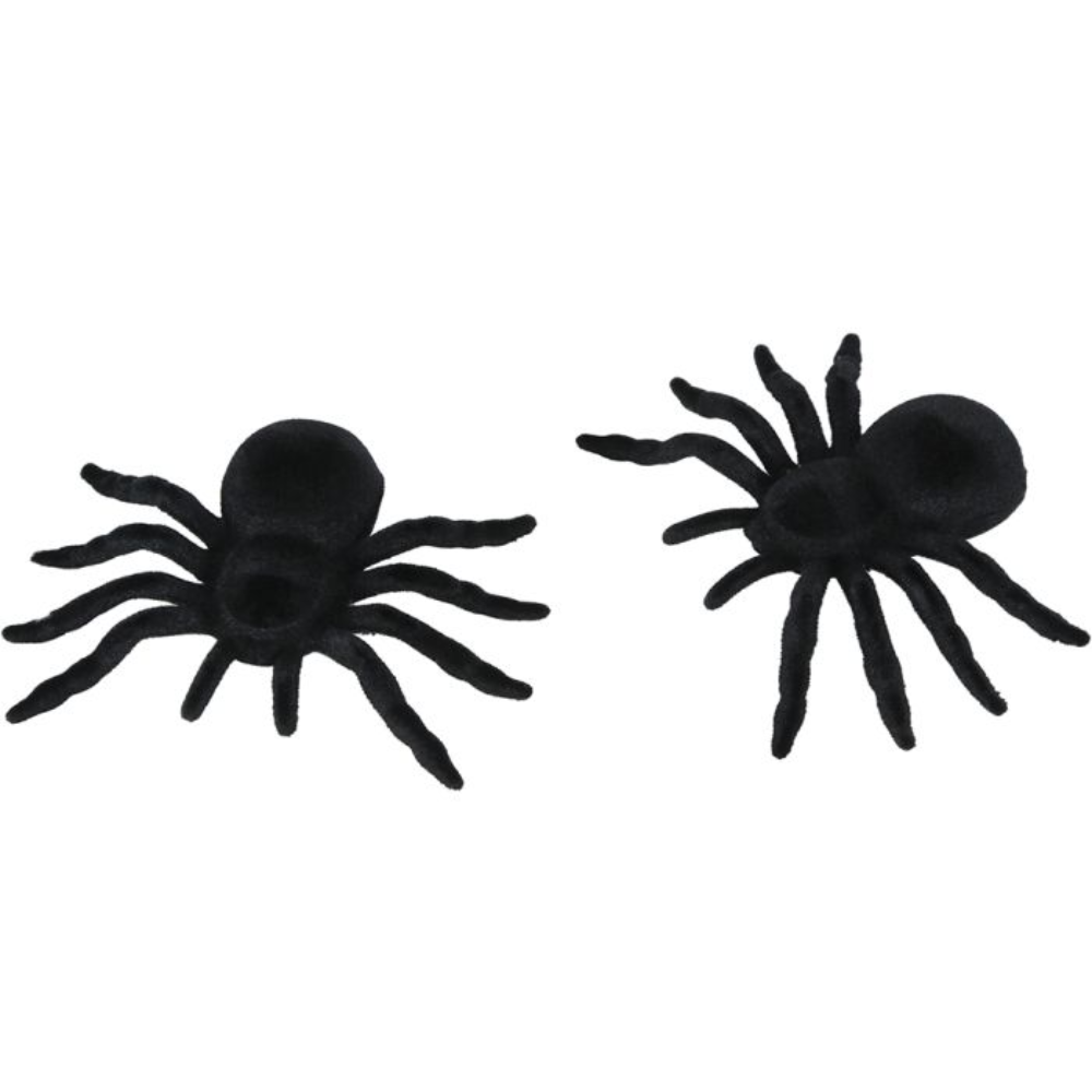 Araignées 10 cm x2