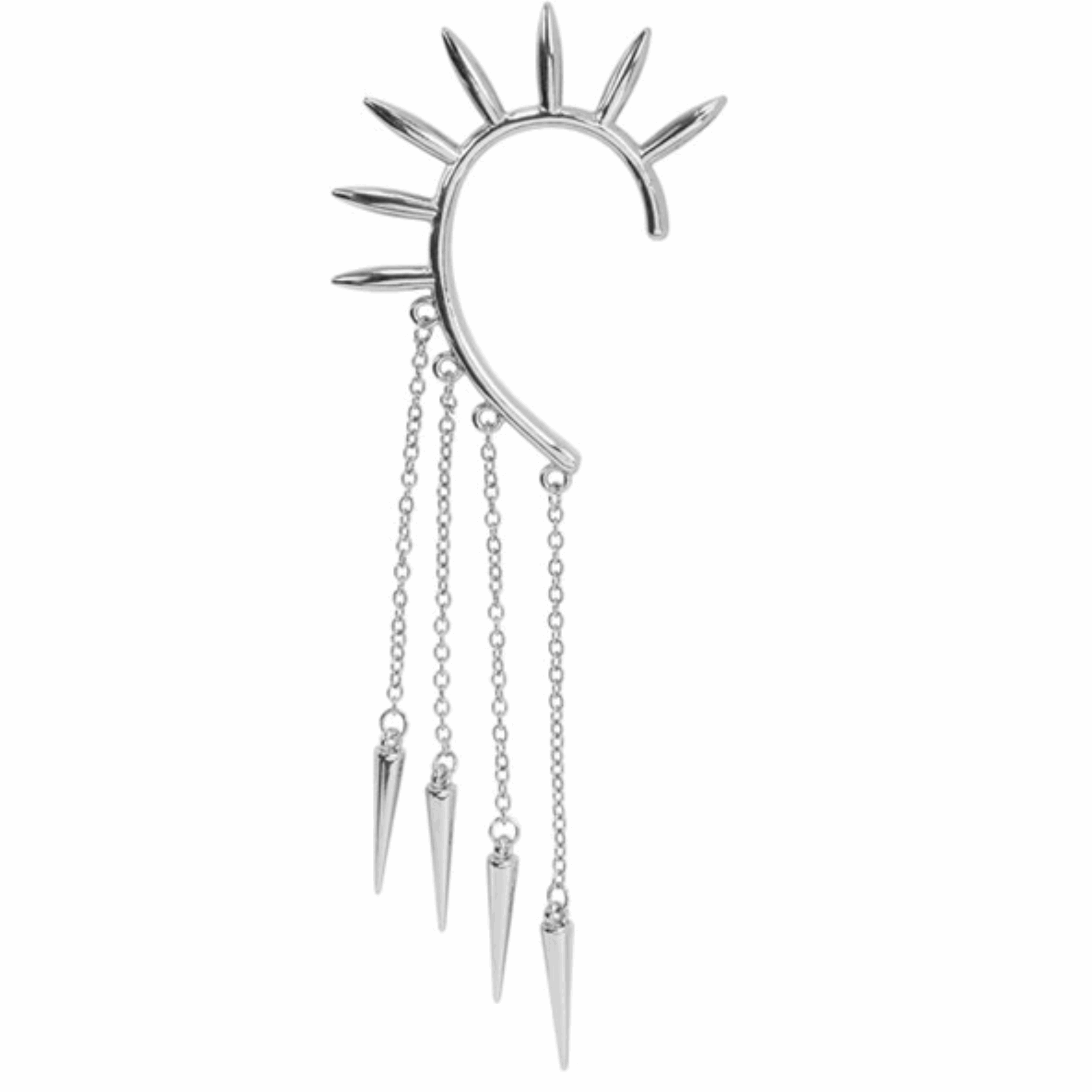 Manchette d'oreilles argent