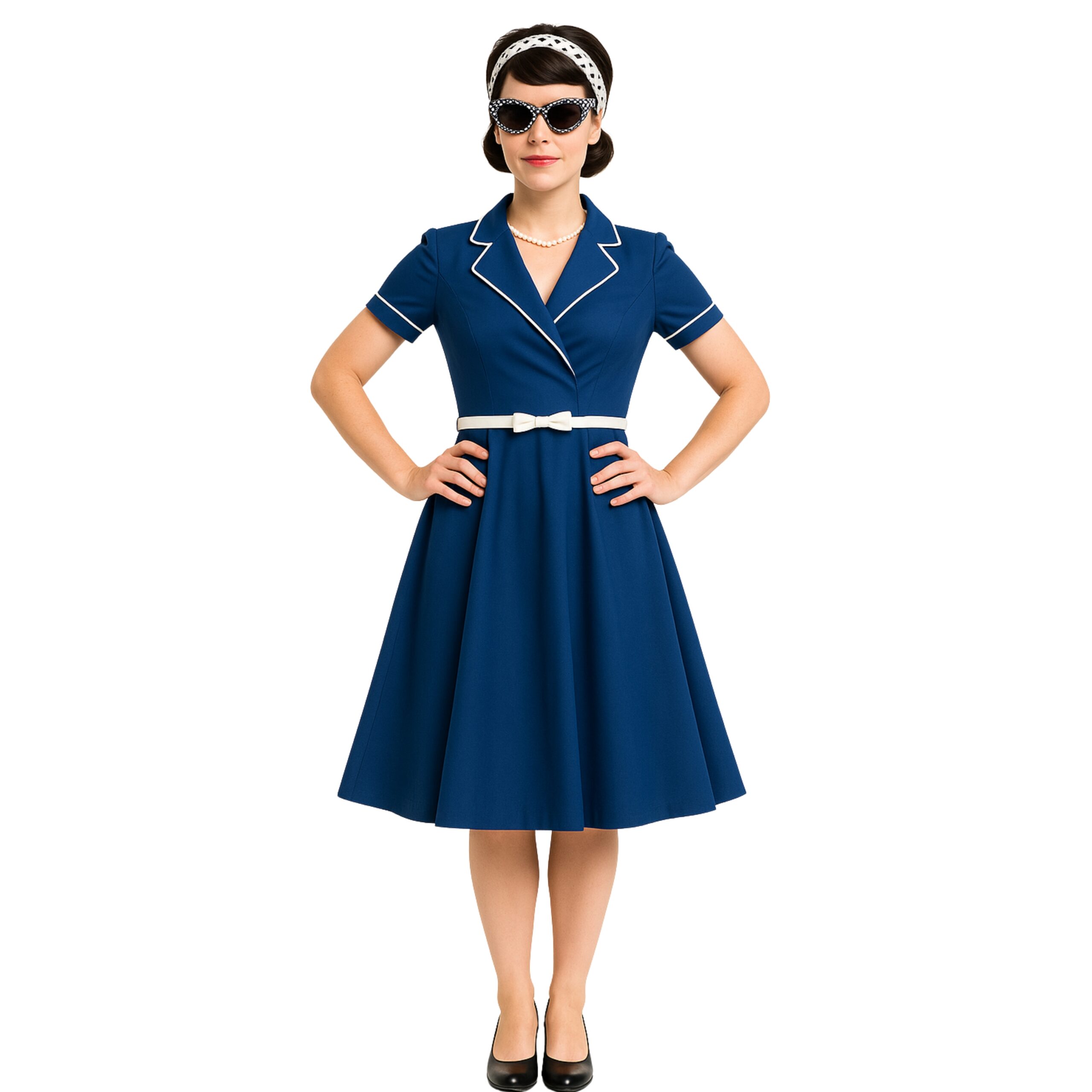 Pin Up bleu