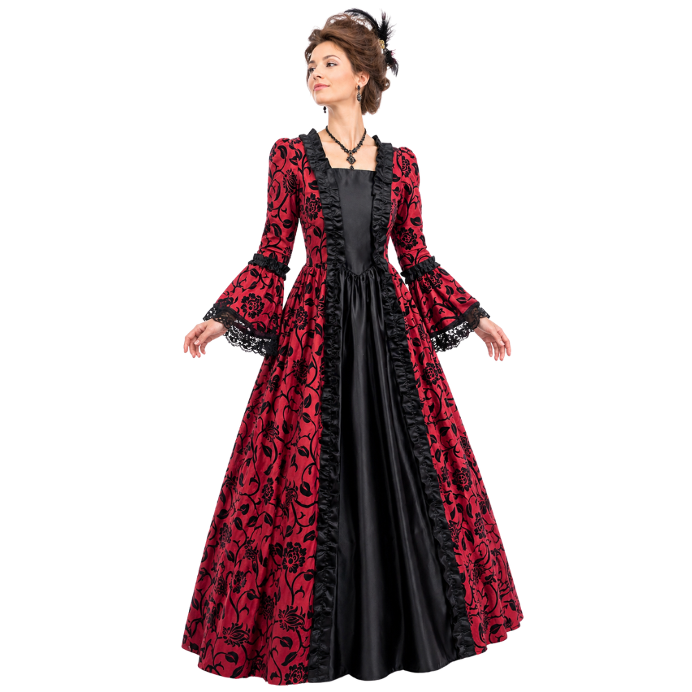Marquise rouge et noir