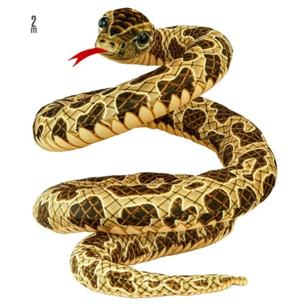 Serpent en tissu 2 mètre