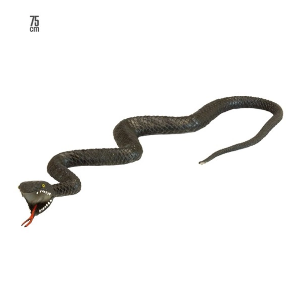 Serpent caoutchouc 75 cm