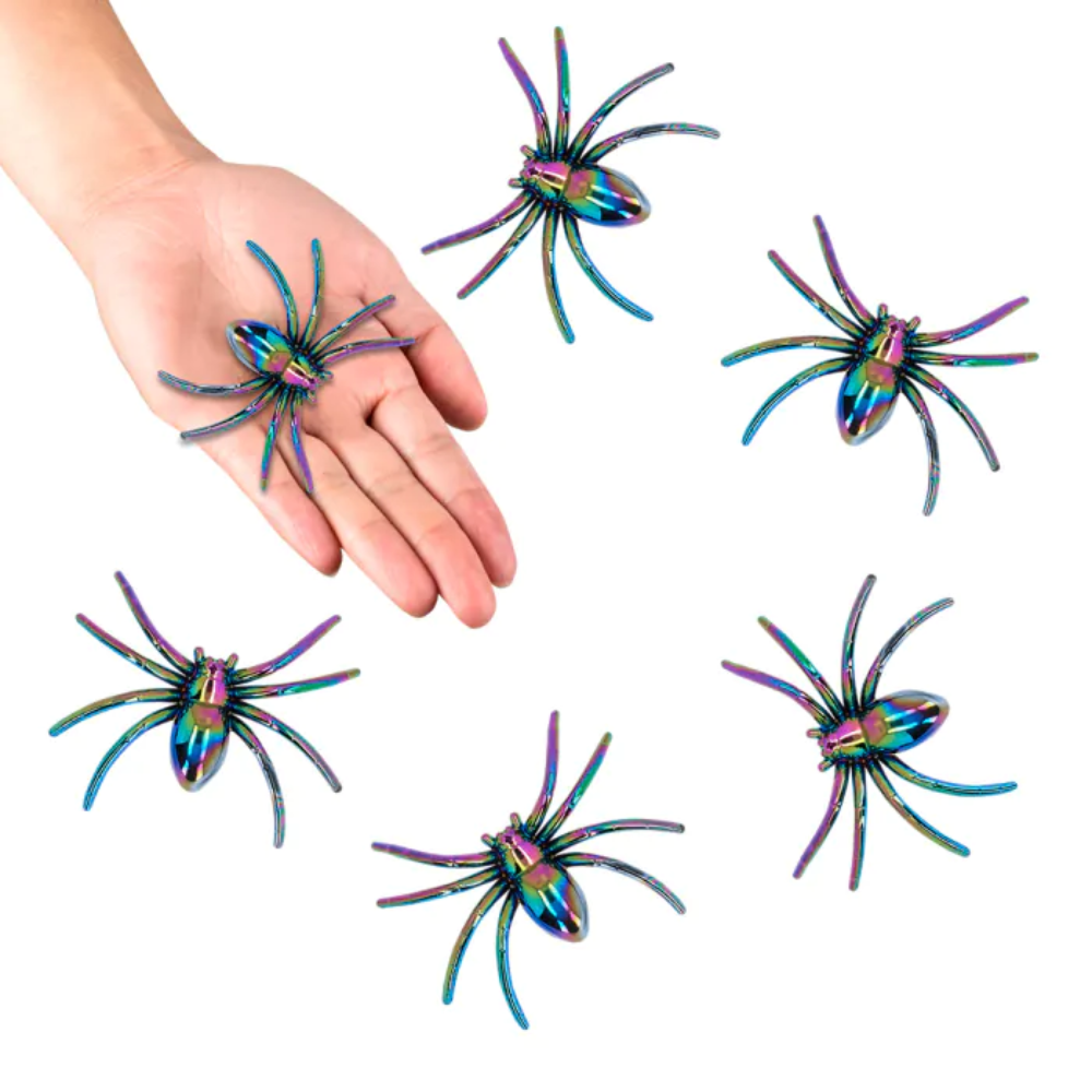 Araignée irisé x6
