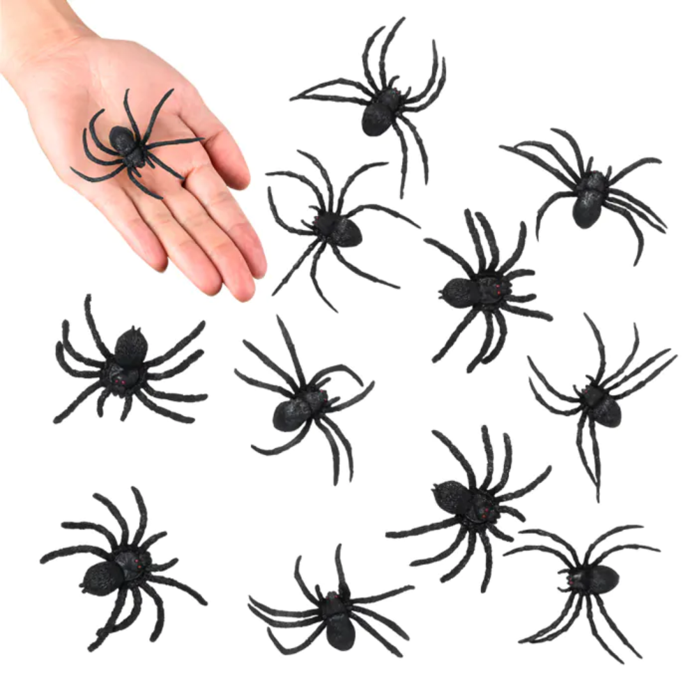 Araignées x12 5 cm