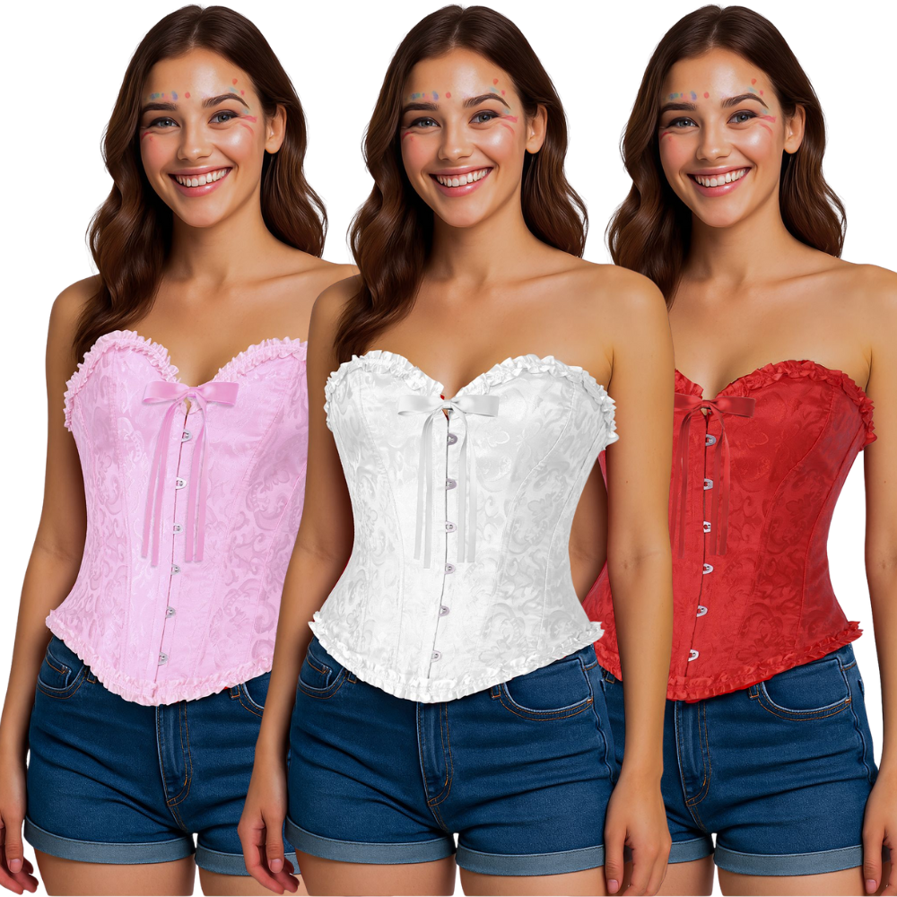 Corset dentelle (3 coloris)