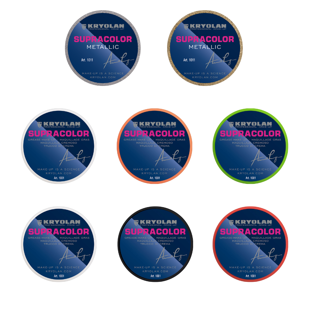 Kryolan : Supracolor 8ml (Différents coloris)
