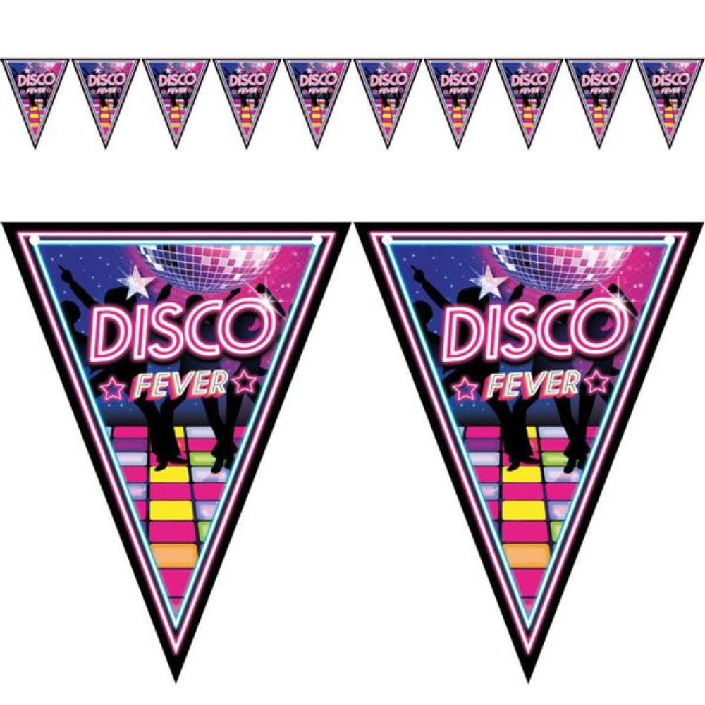 Guirlande Fanion disco