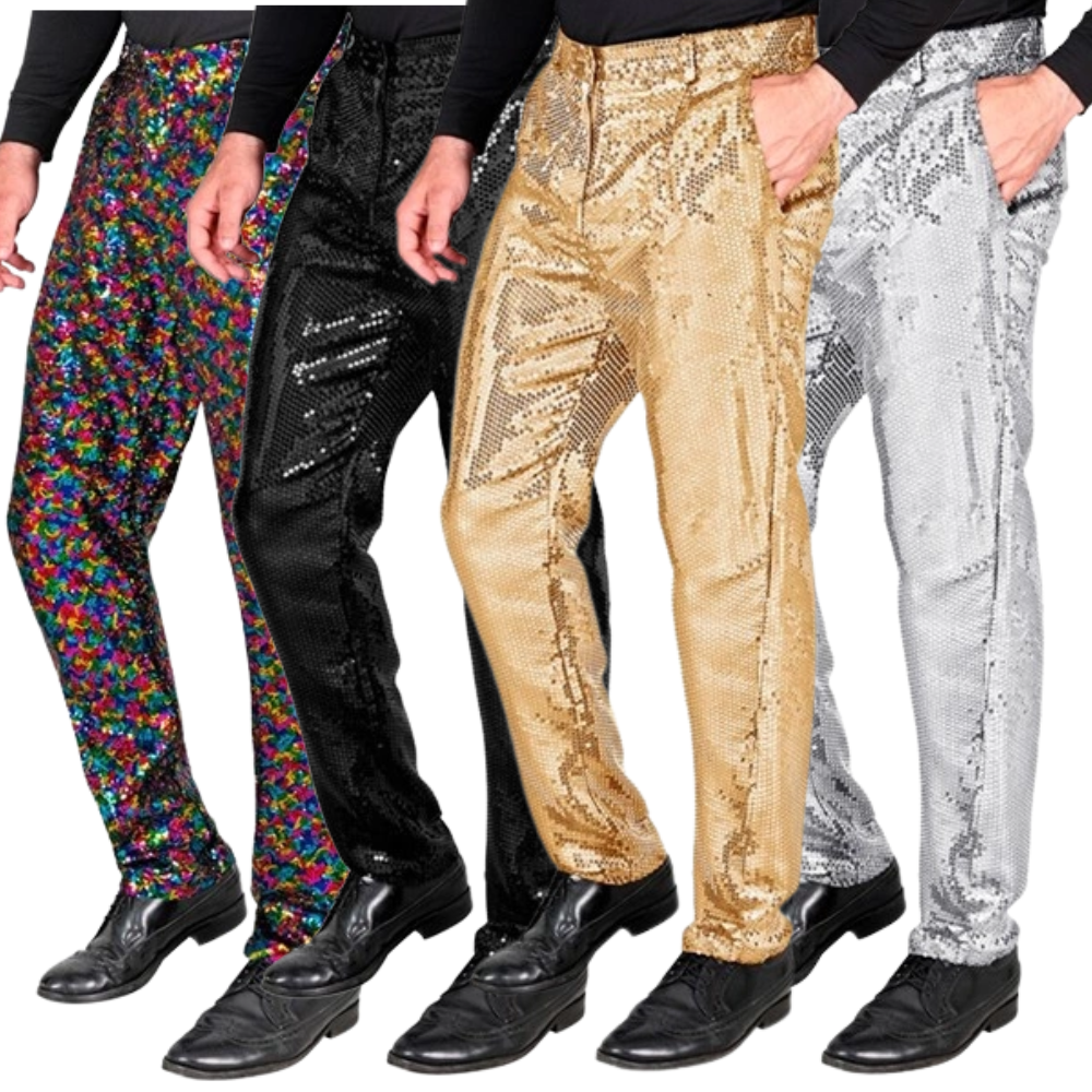Pantalon sequin (4 coloris)