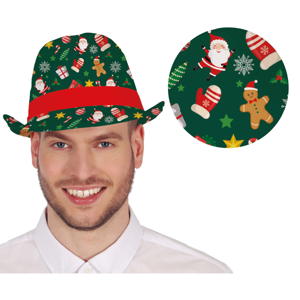 Borsalino noël vert