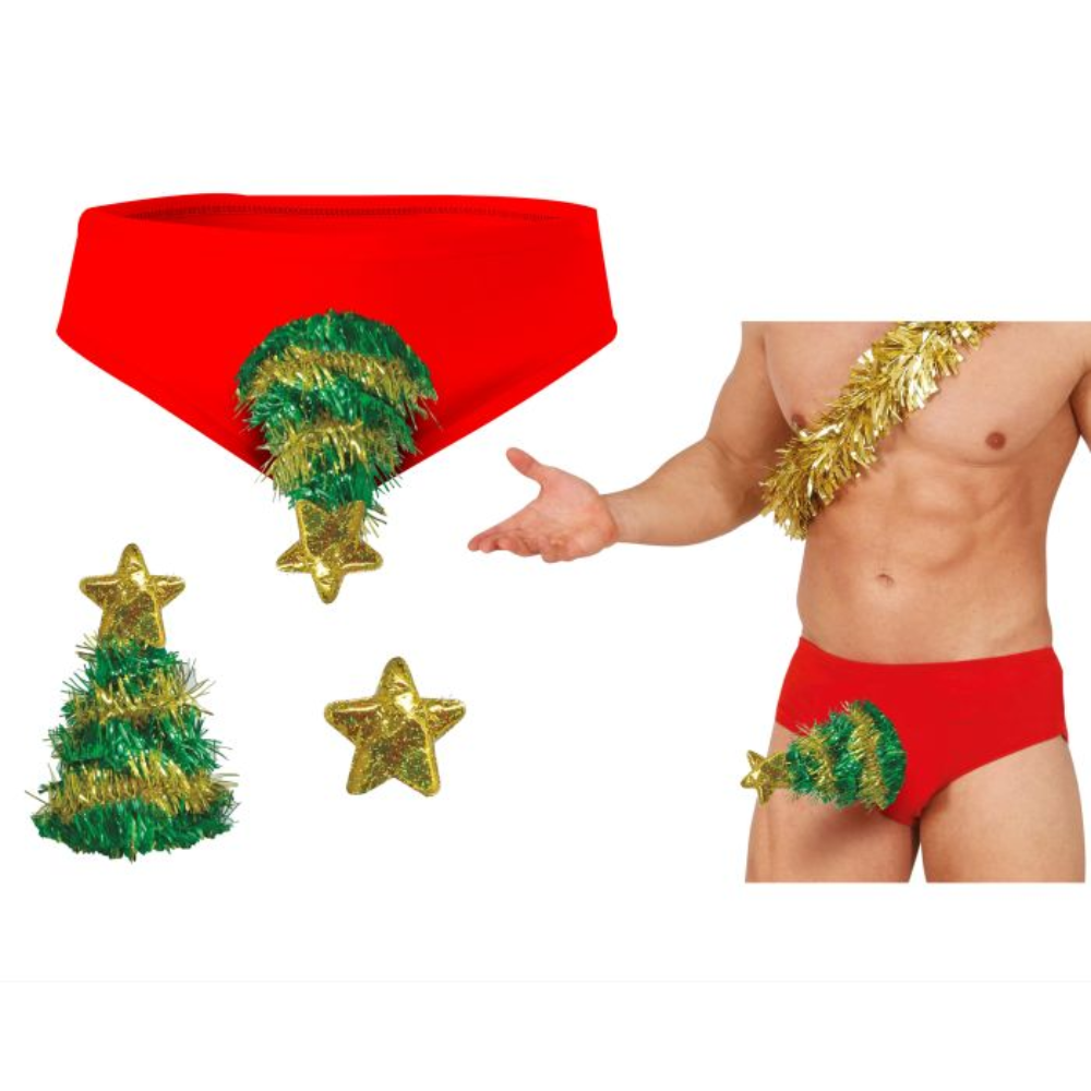 Caleçon sapin de noël