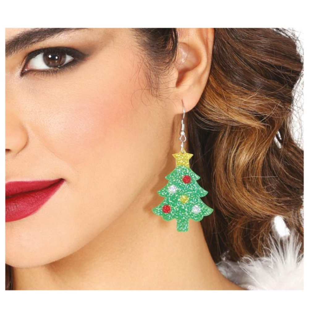 Boucles d'oreilles sapin