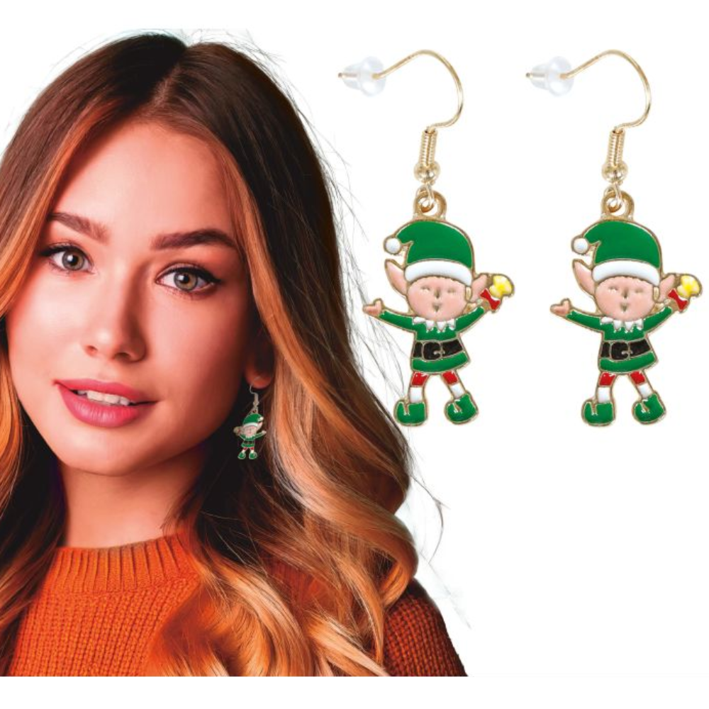 Boucles d'oreilles lutin