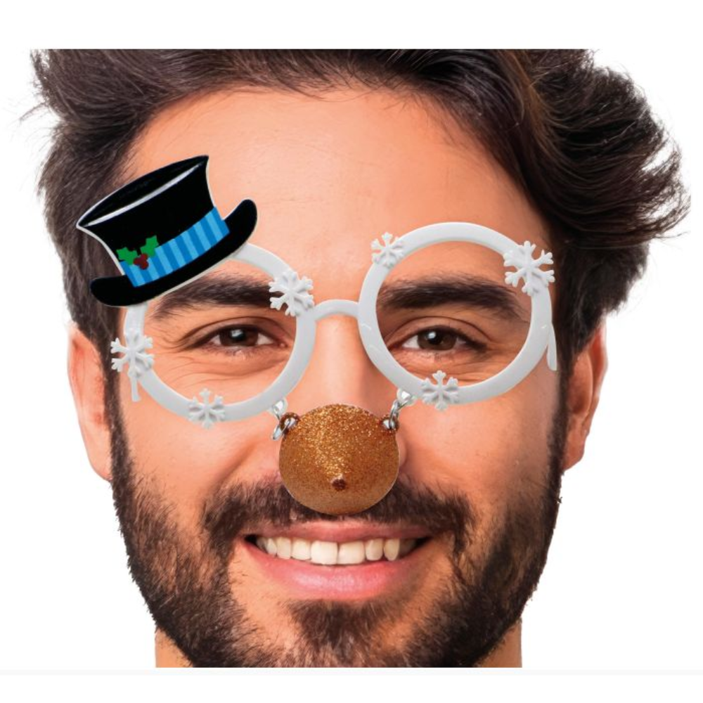 Lunettes bonhomme de neige