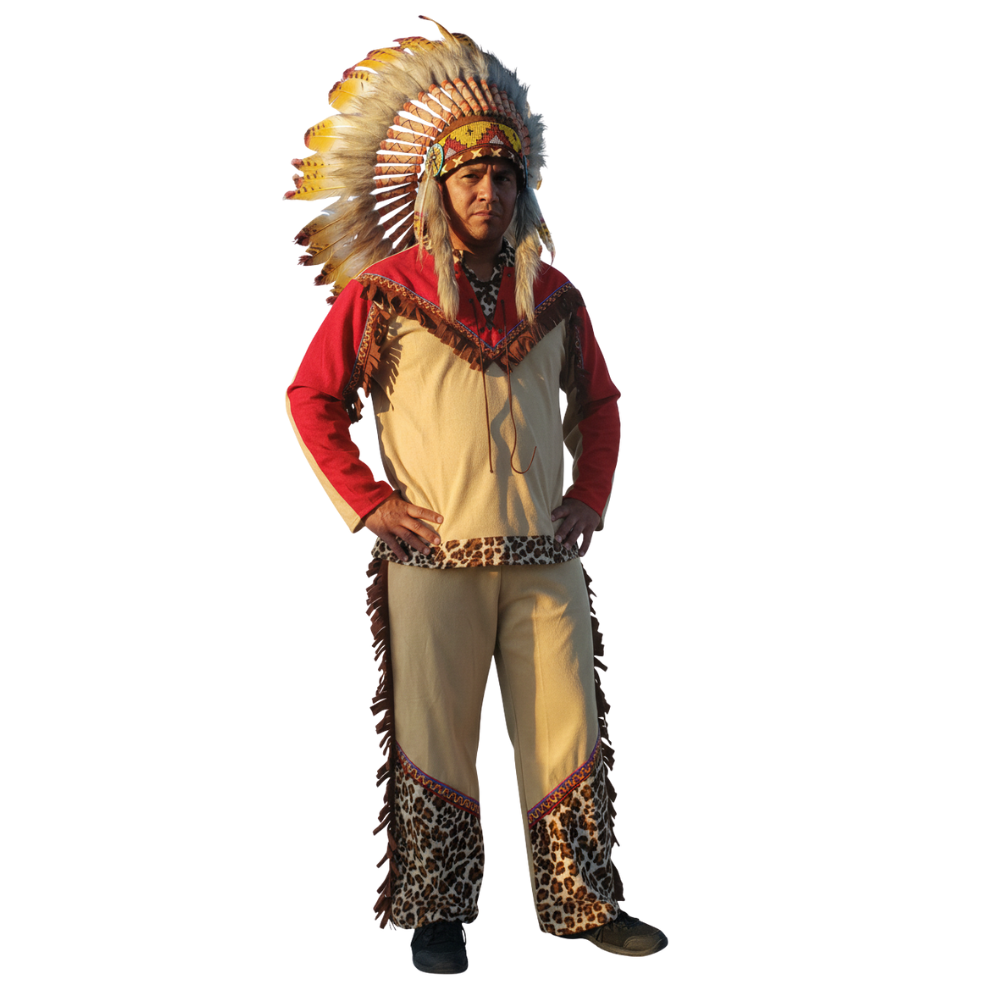 Indien : Peau Rouge homme