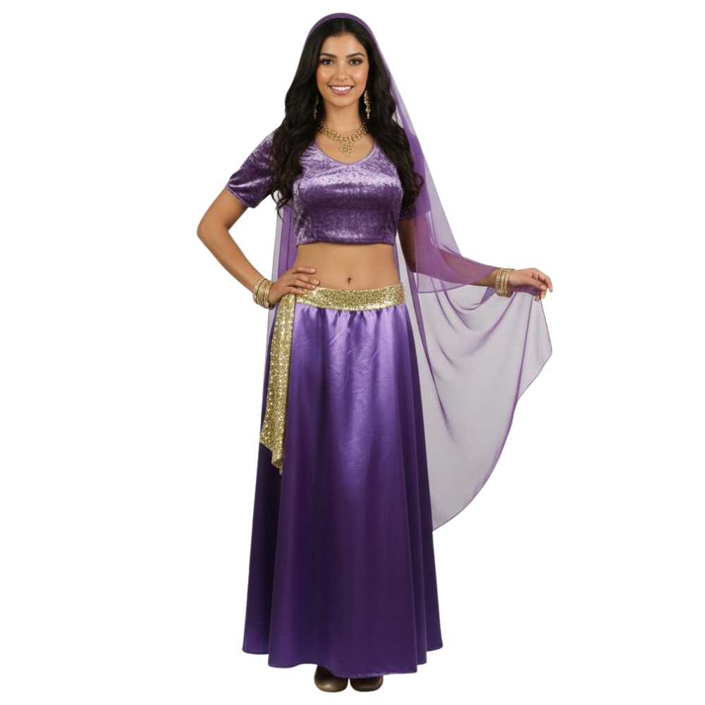 Hindou femme violette