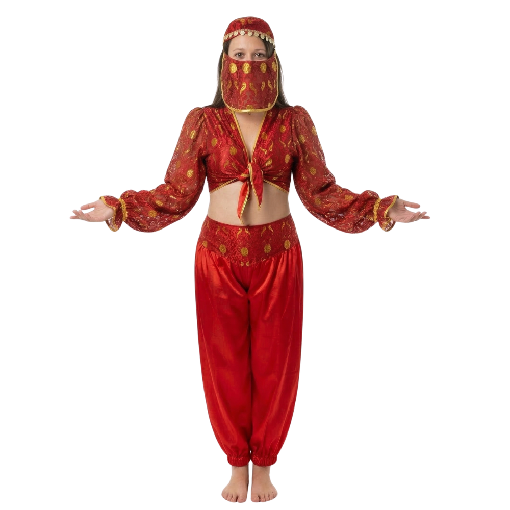 Danseuse orientale rouge