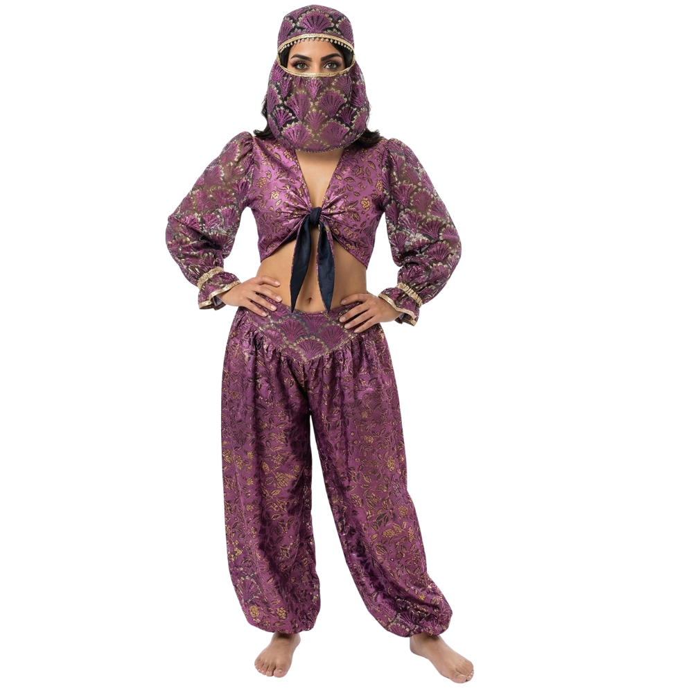 Danseuse orientale violette