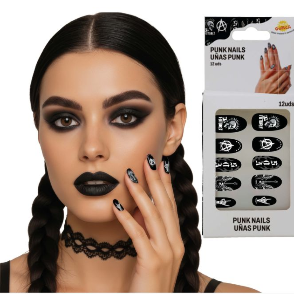 Punk : Faux ongles