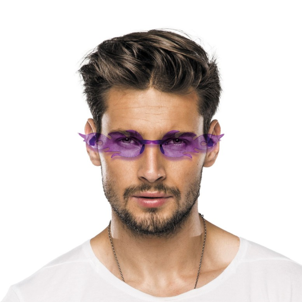 Lunettes flammes (4 couleurs)