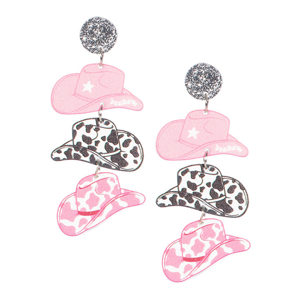 Boucles d'oreilles Cowboy