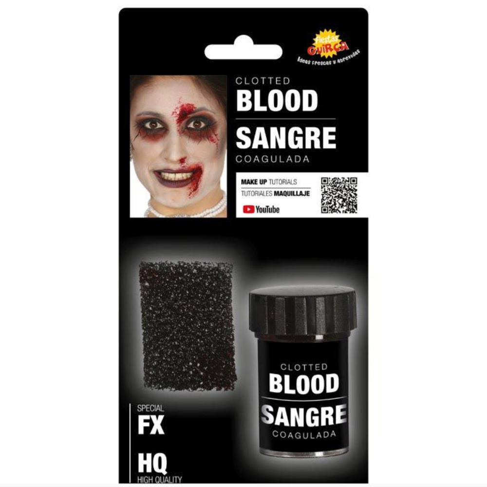 Faux sang coagulé