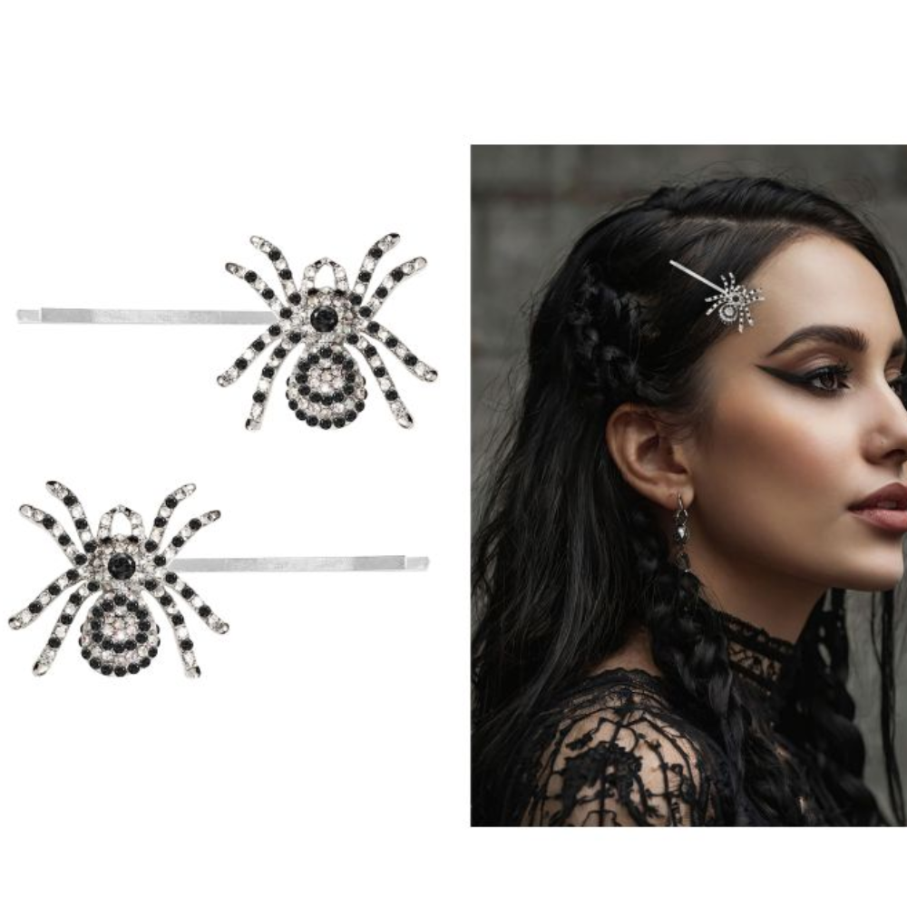 Pince araignée strass