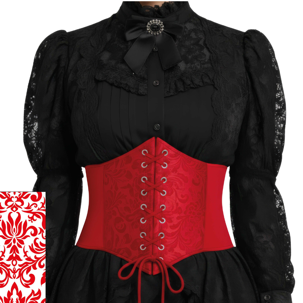Corset Serre taille rouge