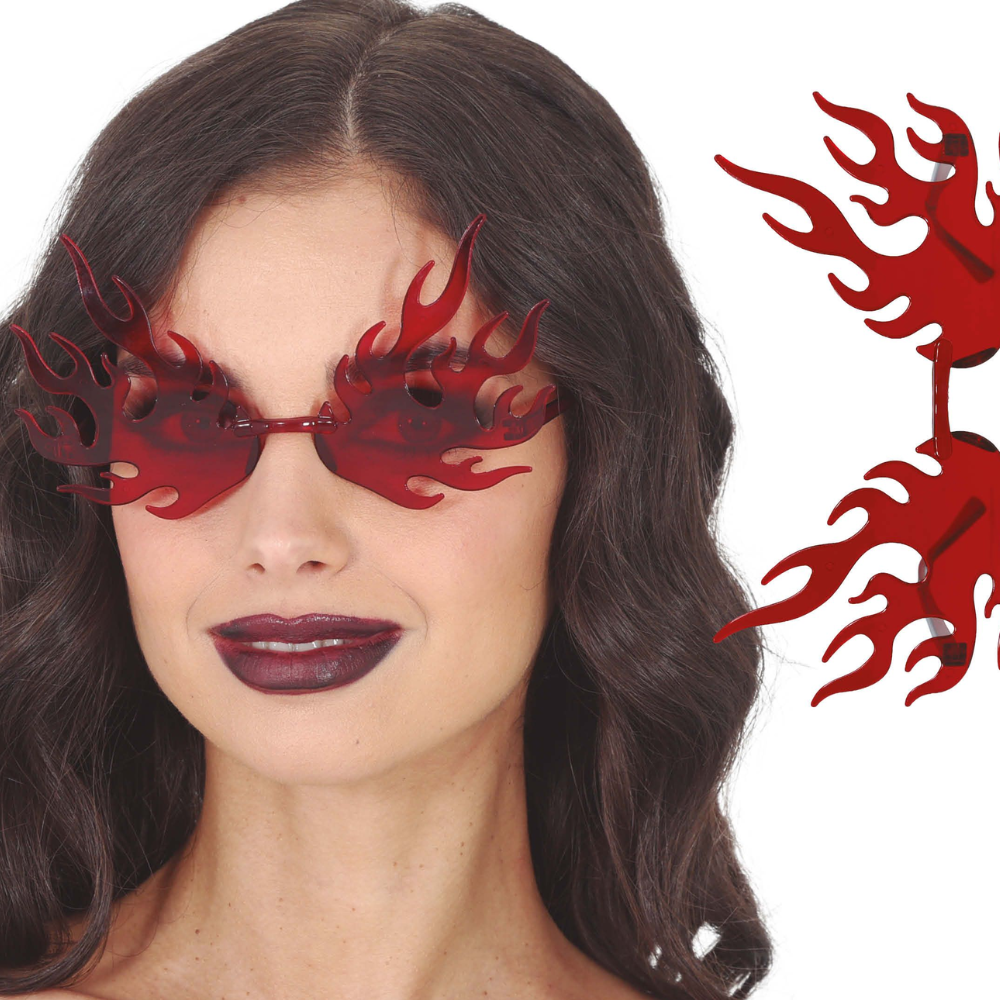 Lunette flamme rouge