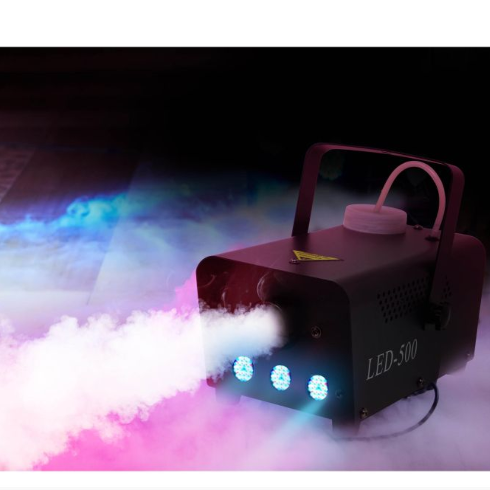 machine à fumée led avec télécommande 400w