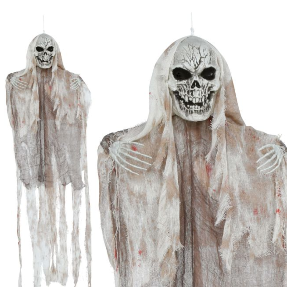 Suspension squelette fantôme, 130 cm