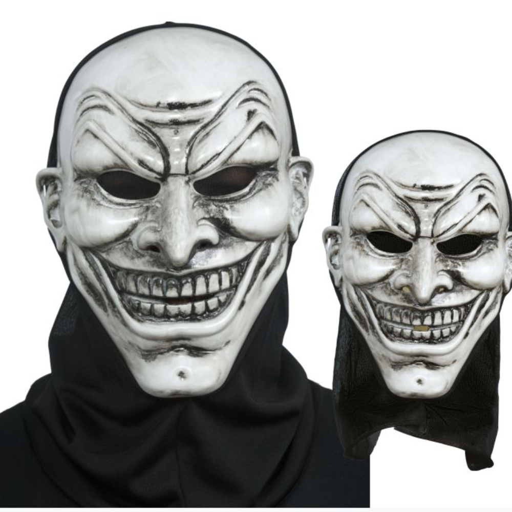 Masque vampire avec capuche
