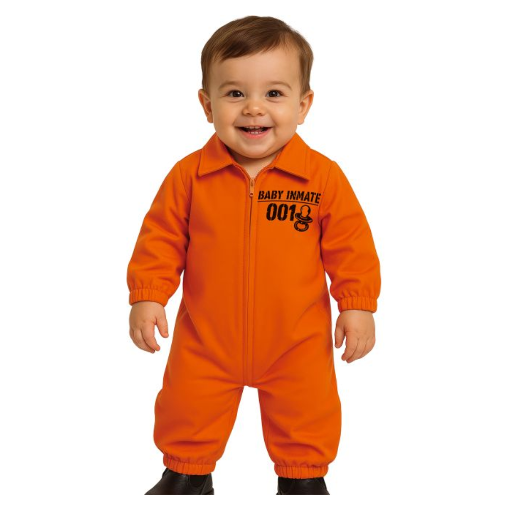 Costume bébé prisonnier