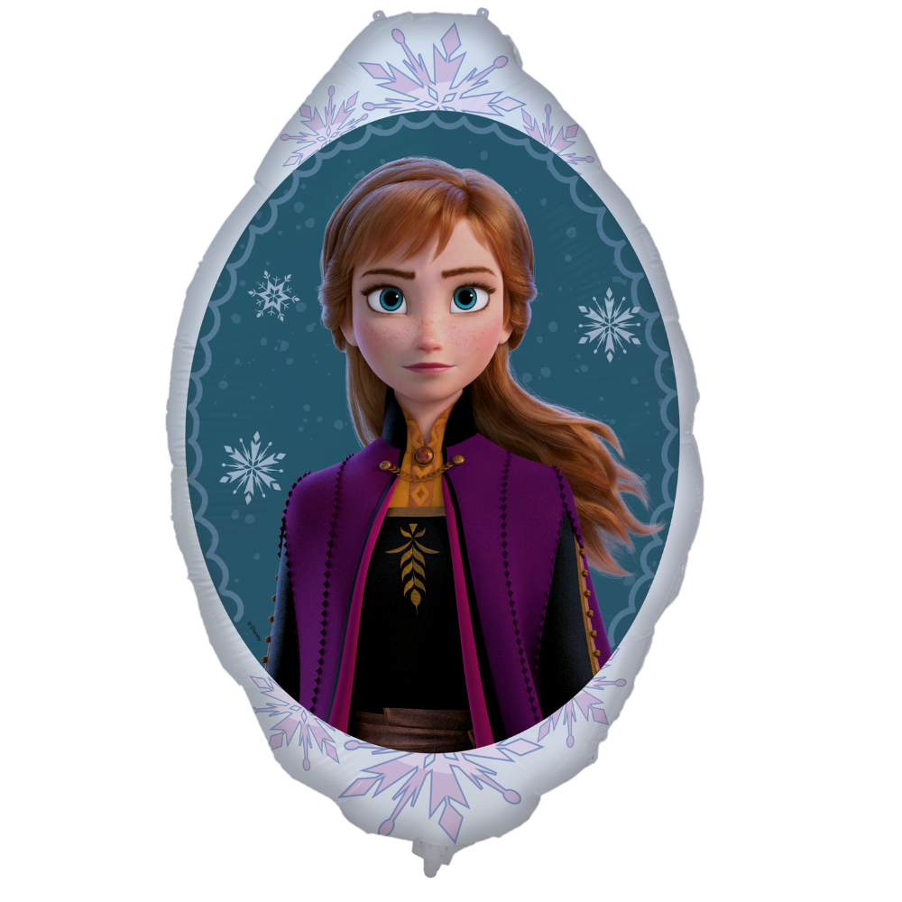 Ballon Reine des neiges Anna XXL